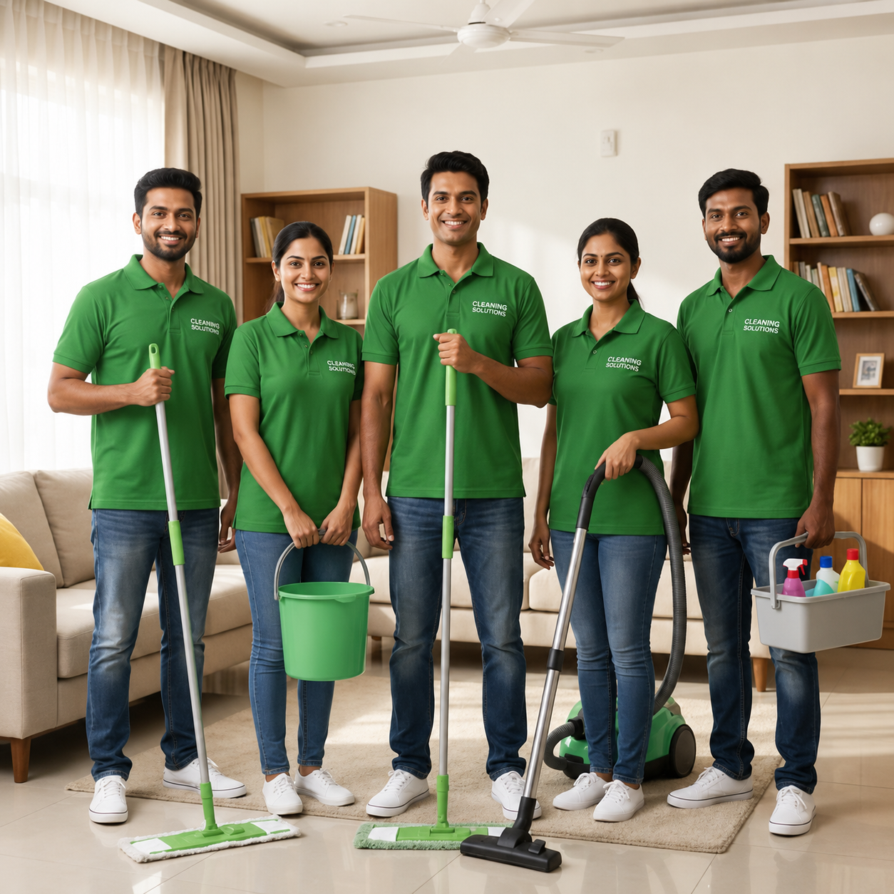 Hygienic House Cleaning Service Srikakulam Team